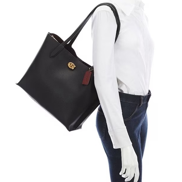 NWT COACH WILLOW TOTE - Picture 4 of 10
